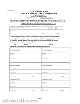 Rhode Island Tx 16 Form